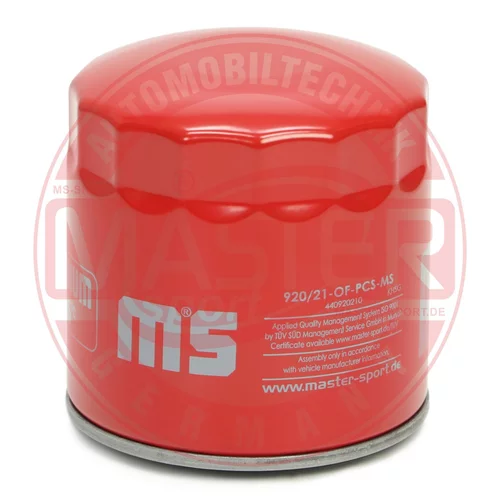 Olejový filter MASTER-SPORT GERMANY 920/21-OF-PCS-MS