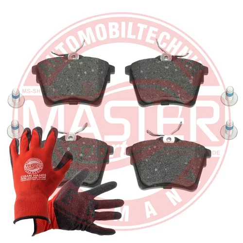Sada brzdových platničiek kotúčovej brzdy MASTER-SPORT GERMANY 13046028932N-SET-MSP