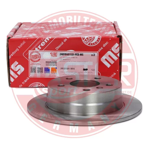 Brzdový kotúč 24010801131-PCS-MS (MASTER-SPORT GERMANY) - obr. 2