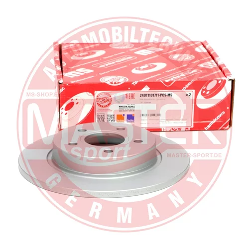 Brzdový kotúč 24011101711PR-PCS-MS (MASTER-SPORT GERMANY) - obr. 3