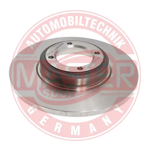 Brzdový kotúč MASTER-SPORT GERMANY 24011301281-PCS-MS
