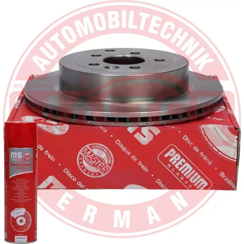 Brzdový kotúč MASTER-SPORT GERMANY 24012002181-PCS-MSP