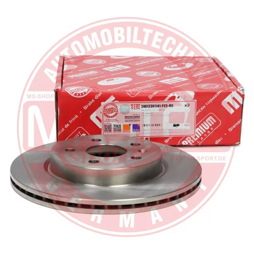 Brzdový kotúč 24012301141-PCS-MS (MASTER-SPORT GERMANY) - obr. 3