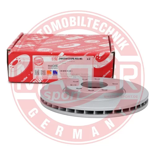 Brzdový kotúč 24012501311PR-PCS-MS (MASTER-SPORT GERMANY) - obr. 2