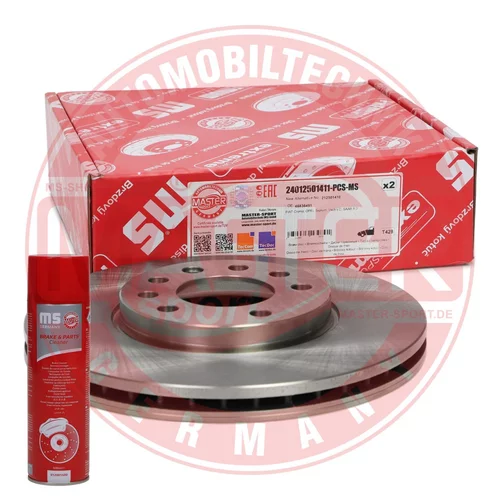 Brzdový kotúč 24012501411-PCS-MSP (MASTER-SPORT GERMANY) - obr. 1