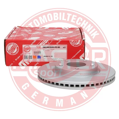 Brzdový kotúč 24012601261PR-PCS-MS (MASTER-SPORT GERMANY) - obr. 2