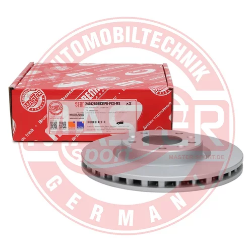 Brzdový kotúč 24012601831PR-PCS-MS (MASTER-SPORT GERMANY) - obr. 3