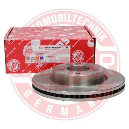 Brzdový kotúč 24013001781-PCS-MS (MASTER-SPORT GERMANY) - obr. 2