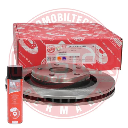 Brzdový kotúč MASTER-SPORT GERMANY 24112526781-PCS-MSP