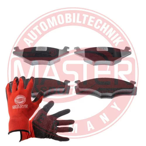 Sada brzdových platničiek kotúčovej brzdy MASTER-SPORT GERMANY 13046070322K-SET-MSP