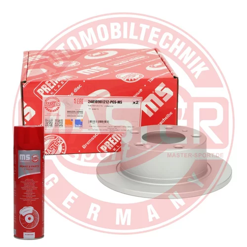 Brzdový kotúč 24010901212-PCS-MSP (MASTER-SPORT GERMANY) - obr. 2