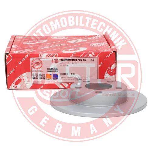 Brzdový kotúč 24010901231PR-PCS-MS (MASTER-SPORT GERMANY) - obr. 2