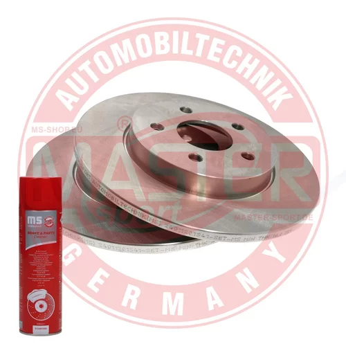 Brzdový kotúč MASTER-SPORT GERMANY 24011201541-SET-MSP