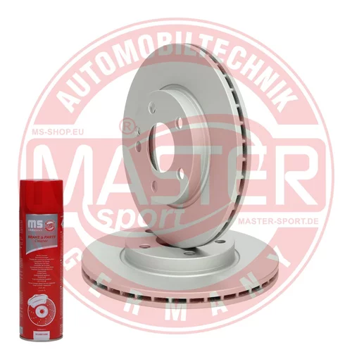 Brzdový kotúč MASTER-SPORT GERMANY 24012202321PR-SET-MSP
