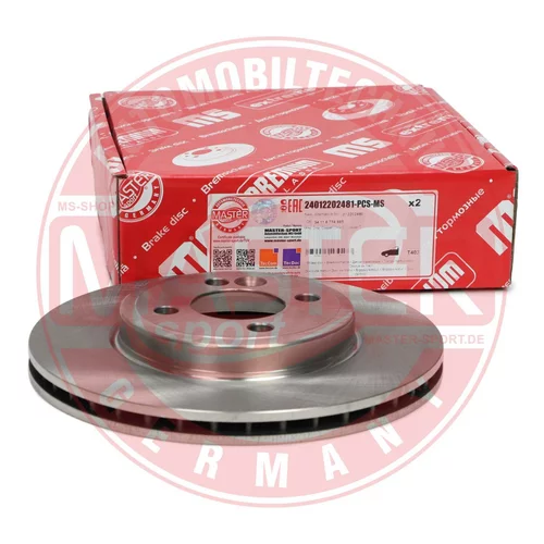 Brzdový kotúč 24012202481-PCS-MS (MASTER-SPORT GERMANY) - obr. 2