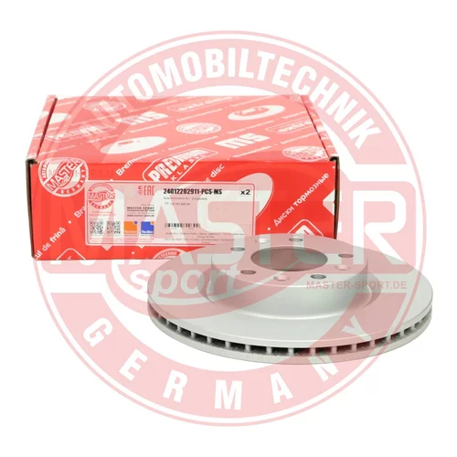 Brzdový kotúč 24012202911-PCS-MS (MASTER-SPORT GERMANY) - obr. 2