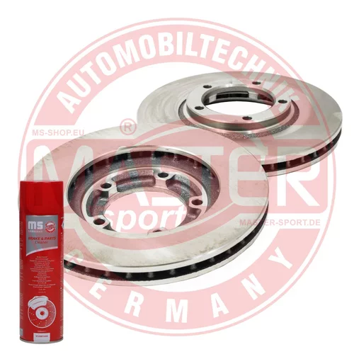 Brzdový kotúč MASTER-SPORT GERMANY 24012402201-SET-MSP