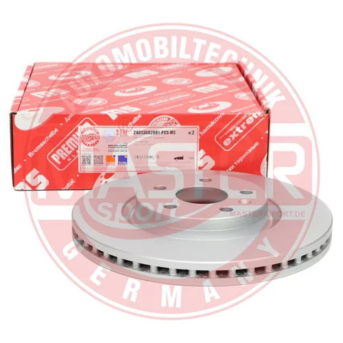 Brzdový kotúč 24013002081PR-PCS-MS (MASTER-SPORT GERMANY) - obr. 3