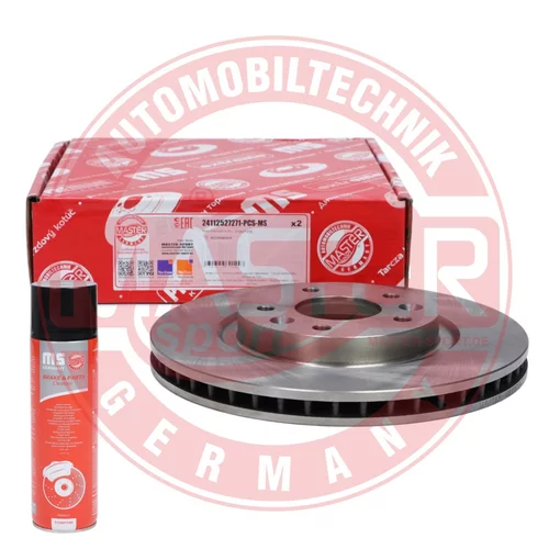 Brzdový kotúč 24112527271-PCS-MSP (MASTER-SPORT GERMANY)