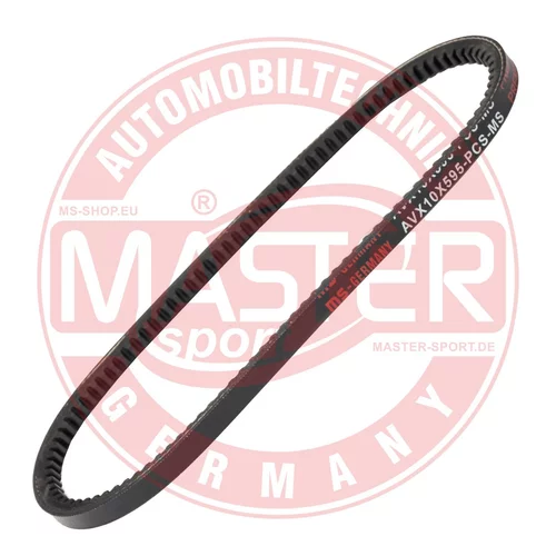 Klinový remeň MASTER-SPORT GERMANY AVX-10X595-PCS-MS