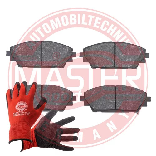 Sada brzdových platničiek kotúčovej brzdy MASTER-SPORT GERMANY 13046056582N-SET-MSP