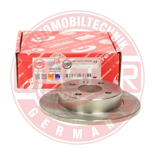 Brzdový kotúč 24011002511-PCS-MS (MASTER-SPORT GERMANY) - obr. 3