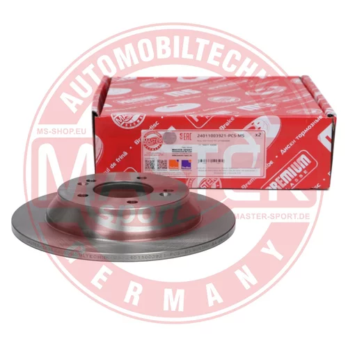 Brzdový kotúč 24011003921-PCS-MS (MASTER-SPORT GERMANY) - obr. 3