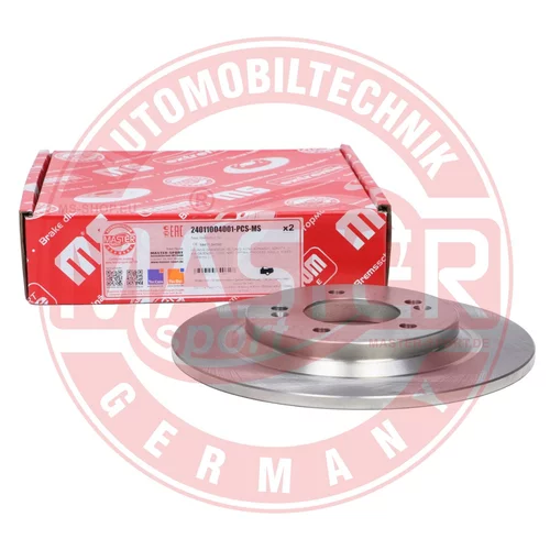 Brzdový kotúč 24011004001-PCS-MS (MASTER-SPORT GERMANY) - obr. 2