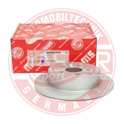 Brzdový kotúč 24011201861-PCS-MS (MASTER-SPORT GERMANY) - obr. 3