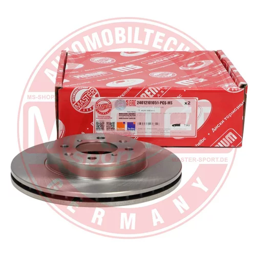 Brzdový kotúč 24012101051-PCS-MS (MASTER-SPORT GERMANY) - obr. 2