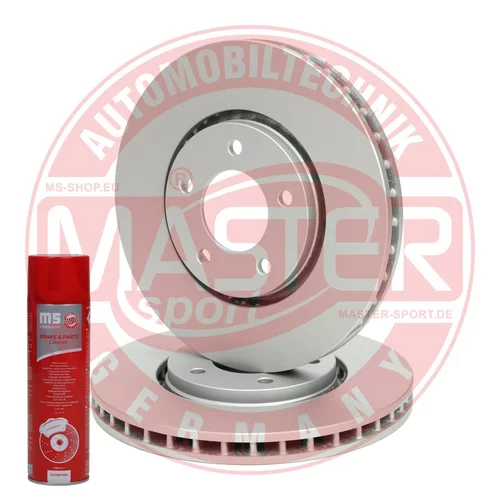 Brzdový kotúč MASTER-SPORT GERMANY 24012801471-SET-MSP