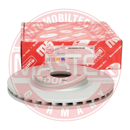 Brzdový kotúč 24012801881-PCS-MS (MASTER-SPORT GERMANY) - obr. 3