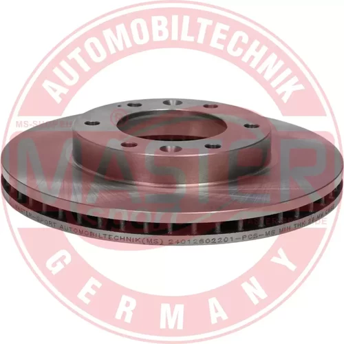 Brzdový kotúč 24012802201-PCS-MS (MASTER-SPORT GERMANY) - obr. 1