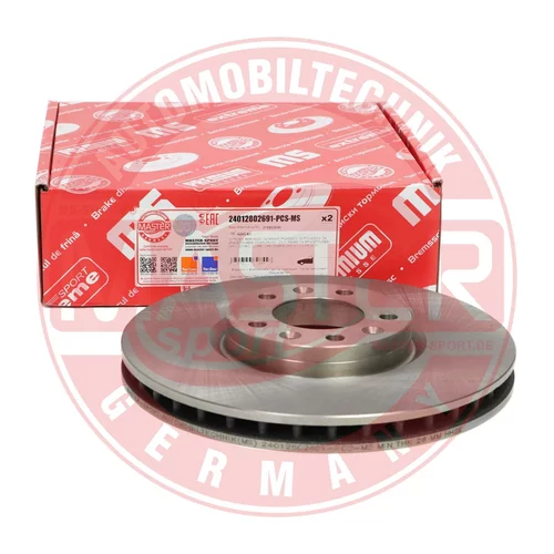Brzdový kotúč 24012802691-PCS-MS (MASTER-SPORT GERMANY) - obr. 2