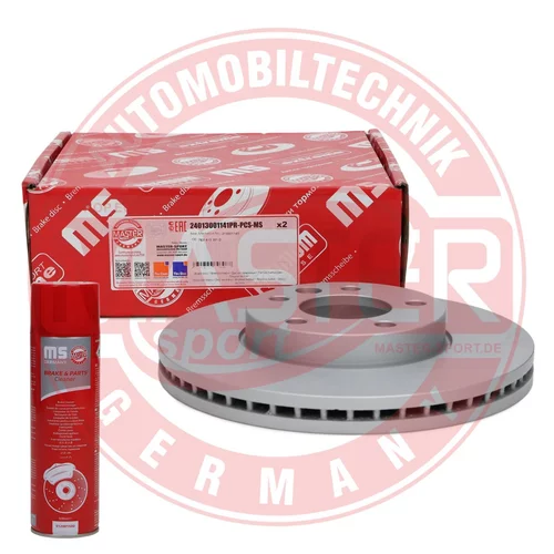 Brzdový kotúč 24013001141PR-PCS-MSP (MASTER-SPORT GERMANY) - obr. 1