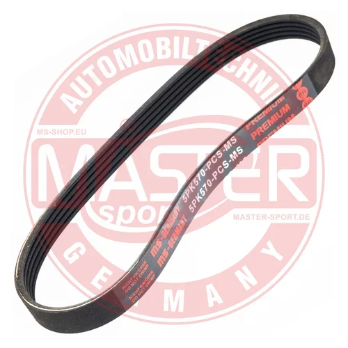 Ozubený klinový remeň MASTER-SPORT GERMANY 5PK570-PCS-MS