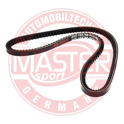 Klinový remeň MASTER-SPORT GERMANY AVX-10X760-PCS-MS