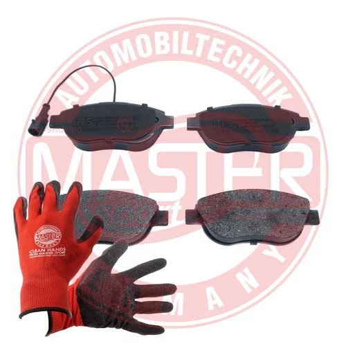 Sada brzdových platničiek kotúčovej brzdy MASTER-SPORT GERMANY 13046039832N-SET-MSP