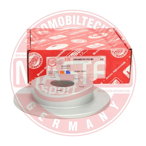 Brzdový kotúč 24011002791-PCS-MS (MASTER-SPORT GERMANY) - obr. 3
