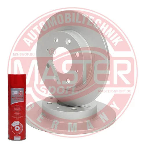 Brzdový kotúč MASTER-SPORT GERMANY 24011003081-SET-MSP