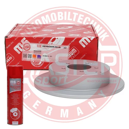 Brzdový kotúč MASTER-SPORT GERMANY 24011003301PR-PCS-MSP