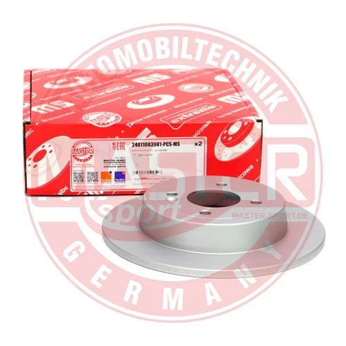 Brzdový kotúč 24011003981-PCS-MS (MASTER-SPORT GERMANY) - obr. 1