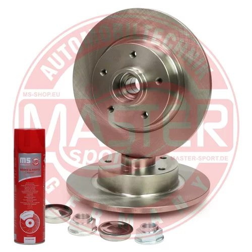 Brzdový kotúč MASTER-SPORT GERMANY 2401110180B-SET-MSP