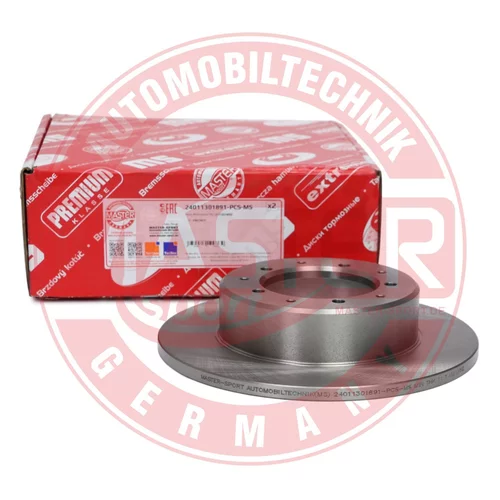 Brzdový kotúč 24011301891-PCS-MS (MASTER-SPORT GERMANY) - obr. 2