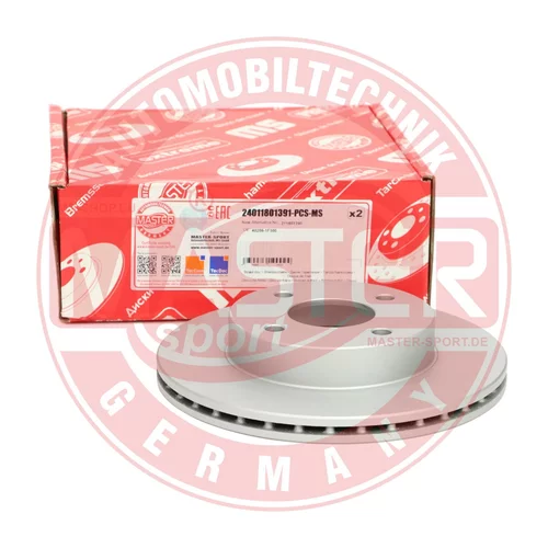 Brzdový kotúč 24011801391-PCS-MS (MASTER-SPORT GERMANY) - obr. 3