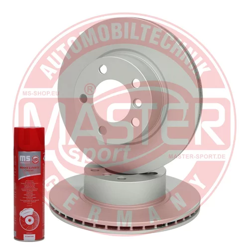 Brzdový kotúč MASTER-SPORT GERMANY 24012202781PR-SET-MSP