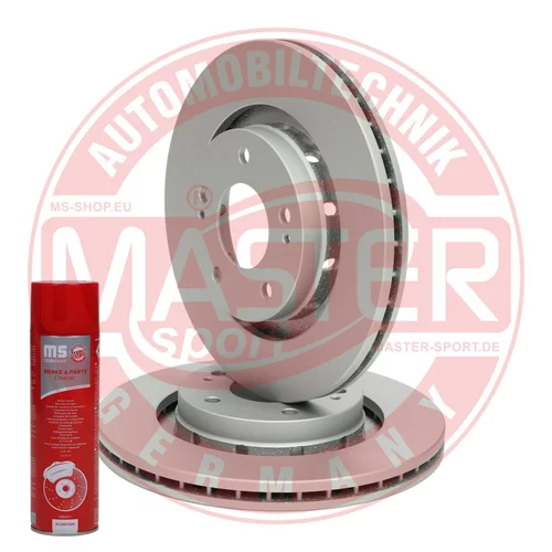 Brzdový kotúč MASTER-SPORT GERMANY 24012402151-SET-MSP