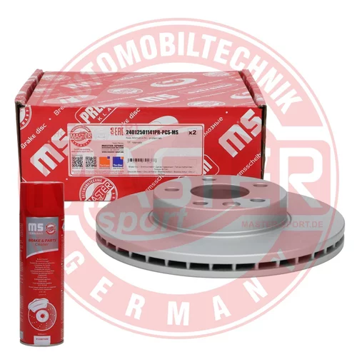 Brzdový kotúč MASTER-SPORT GERMANY 24012501141PR-PCS-MSP