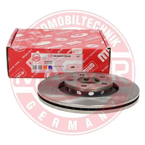 Brzdový kotúč 24012501371-PCS-MS (MASTER-SPORT GERMANY) - obr. 2