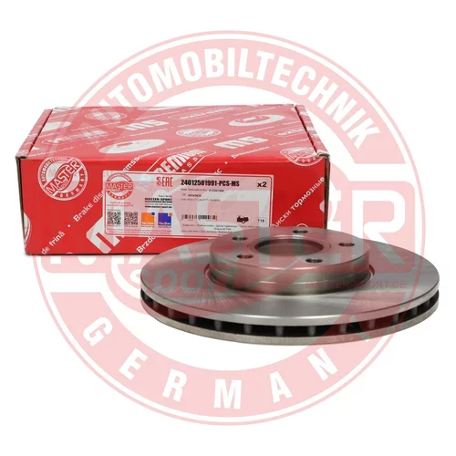 Brzdový kotúč 24012501991-PCS-MS (MASTER-SPORT GERMANY) - obr. 2